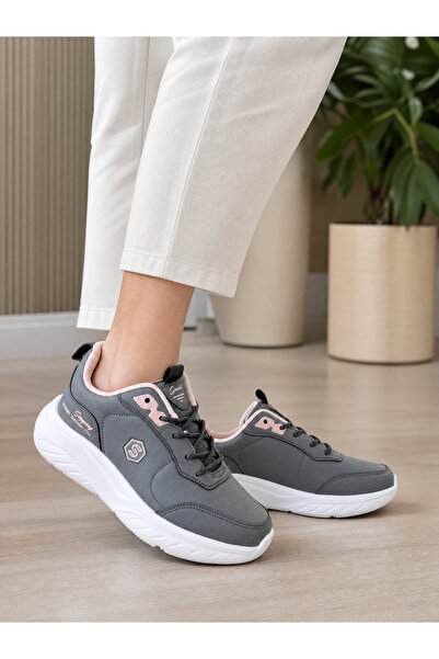 Babetty Kadın Sneaker Günlük Yüksek Taban Spor Ayakkabı Günlük Sneakers Ayakkabı