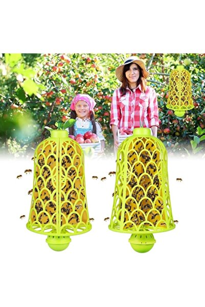 Generic 2025 Wasp Traps Outdoor Hanging (2PCS) – Carpenter Bee Snare & Bug Za...