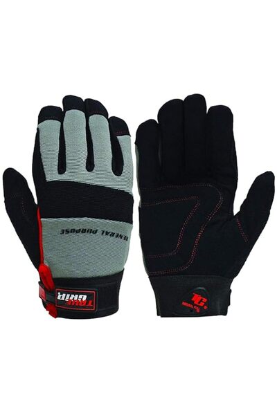 Generic Big Time Products 20037-26 mm Large Men Black Gp Glove