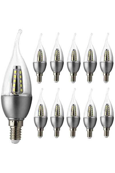 Generic LED BULB, 5W AC220-240V E14 (PACK OF 10) SILVER LED Lights Bulbs Cool...