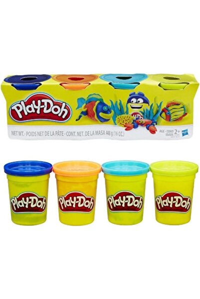 Play Doh Play-Doh Hasbro Oyun Hamuru 4 Lü (Prm)448Gr B5517 Çok Renkli