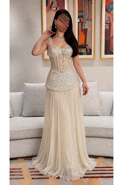 Dresses فستان سهره ترتر وخرز