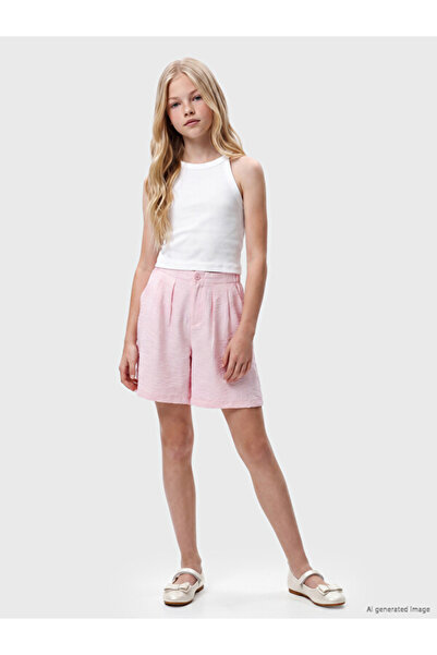 LC Waikiki Timeless Clothing & Timeless Choices Pleated Girls' Shorts