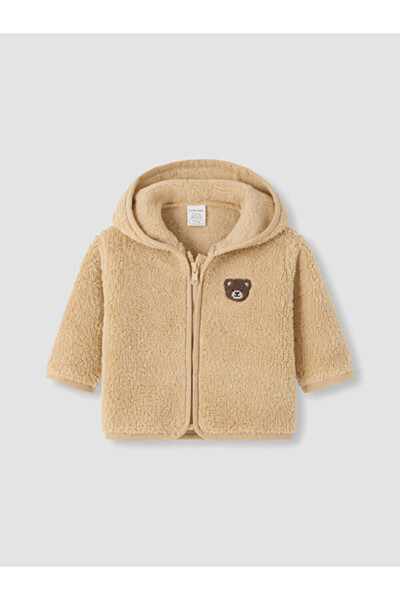 LC Waikiki Timeless Clothing & Timeless Choices Hooded Embroidered Plush Baby...