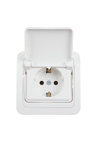 OEM Comtec 0012-05255 single schuko socket, recessed, frame included, with co...