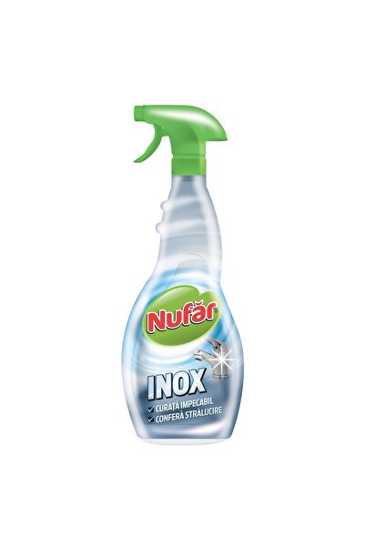 OEM Solutie pentru suprafete din inox Nufar, cu pulverizator, 500 ml