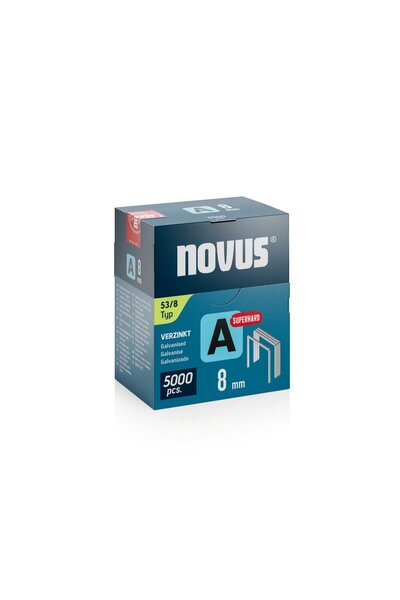 OEM Скоби Novus A 53, 8 мм, комплект от 5000 броя
