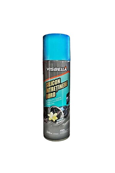 OEM Spray auto, silicon, pentru intretinere bord, Visbella, vanilie, 250 ml
