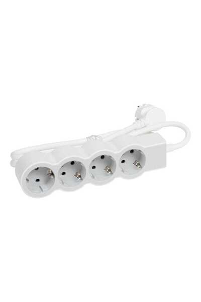 OEM Legrand 694561 разклонител с 4 гнезда, 3 м, 3680 W, 3 x 1.5 mmp, защитен ...