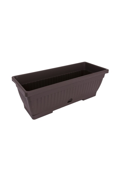 OEM Jardiniera din plastic Verbena, cu suport, interior / exterior, dreptungh...