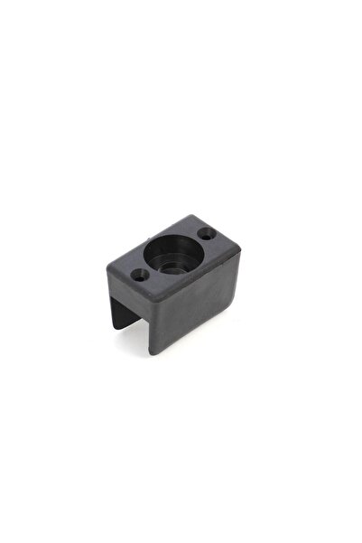 OEM Alunecatori din plastic, negru, 38 x 19 mm, set 8 bucati