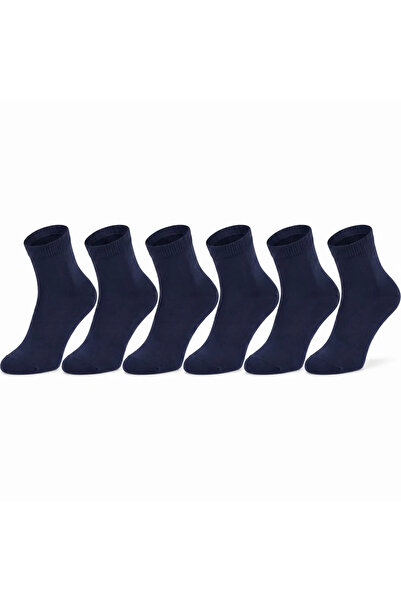 Berselya Underwear&Accessories Erkek Kısa Konç 6'li Bambu Çorap 40-44 Dikişsiz Burun Nefes Alan Yumuşak Günlük Patik Çorap