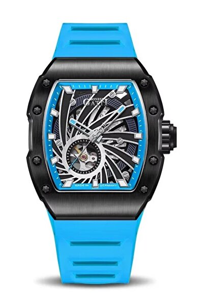 Bonest Gatti Ανδρικό ρολόι Ghost Speed II, Αυτόματο, Μπλε / Μαύρο