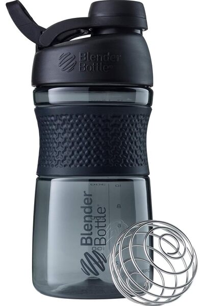 GENERAL Blender Bottle Sport Mixer Sports Shaker Bottle with Twist Cap and Tr...