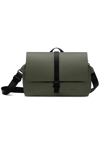 Gaston Luga Splash Crossbody Large 14" Bag - Olive Green Spcbl14Ol
