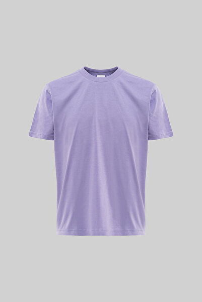 Machinist Men's Basic Relaxed Thin Cotton T-Shirt Lilac