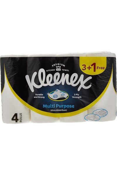 GENERAL Kleenex Paper Towels Jumbo Roll 2-Ply 24*80 Pack of 24*80