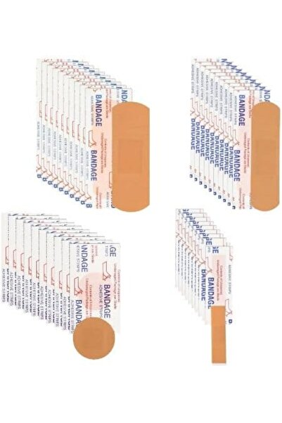 ECVV Variety Bandages 100 Pieces Assorted Sizes Fingertip Bandages Waterproof...