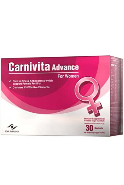 EVA Carnivita Advance for Women's Fertility Support, 30 Sachets