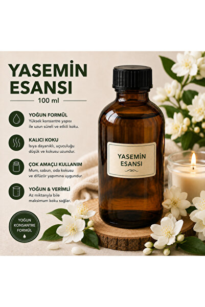 Yasemin Sabun Mum Esansı 100 ml