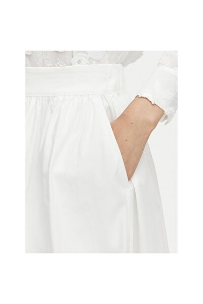 Vero Moda Fustă maxi de damă 10346845 Albă