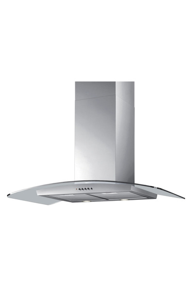 THOMSON Built-in Curved Hood – 90 cm – 3 Speeds – Suction Power 1000m³/hour –...