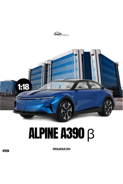 Otto Sigilat- ALPINE A390 SPECULAR- Scara 1:18-