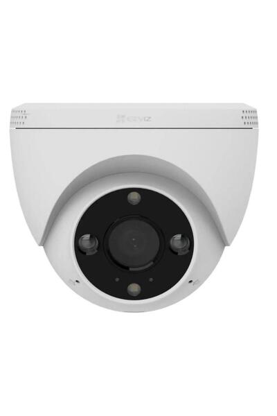 EZVIZ Cameră IP de exterior CS-H4, 3MP 2K, 4mm, LED IR/alb, Alarmă, Audio bid...