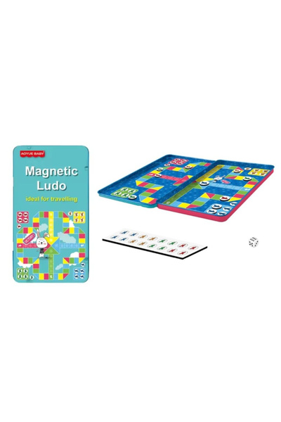 Krista Magnetic Ludo Compact Board Game for Travel