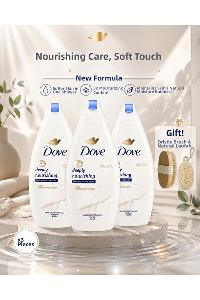 Dove Îngrijire Profund Nutritivă 450 ml x3