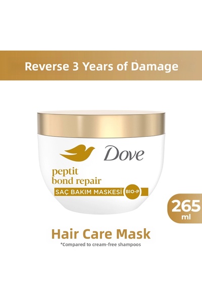 Dove قناع العناية بالشعر بيبتيد بوند ريبير 265 مل