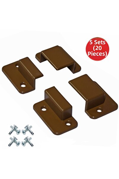 ALETÇANTAM Coffee Pimapen Window Screen Mounting Bracket Corner Edge Fastenin...