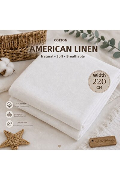 Zümra Baby American Cloth Fabric ・Raw Cloth Fabric・ Punch Fabric ・ Throw Pill...