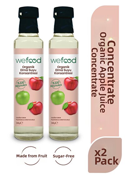 Wefood Organic apple juice concentrate 340 gr 2-pack