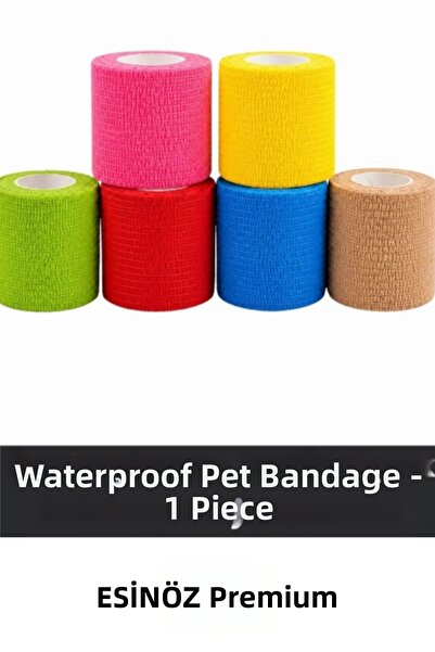 EsinÖz # Pawbandage Waterproof Cat Dog Paw Bandage Self-Adhesive Flexible Wou...