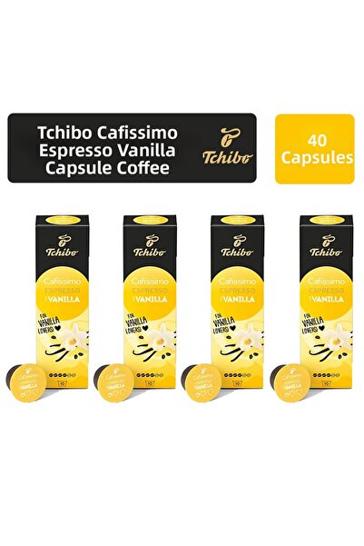 Tchibo كافيسيمو قهوة اسبريسو بالفانيليا كبسولات × 4 قطع