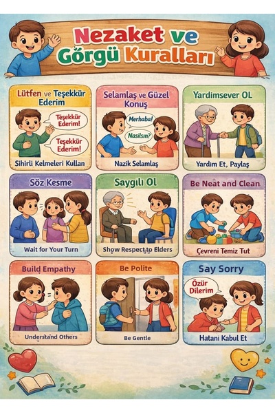 TELLGRAF لوحة السلامة والأخلاق (مقاسها 25×35 سم)