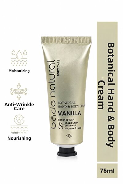 Bade Natural 75ml Vanilla Herbal Hand and Body Cream - 100% Natural and Vegan