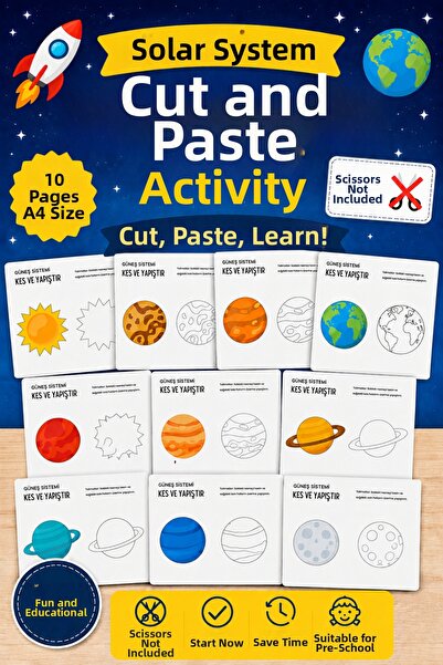 Organik Yolda Solar System Cut-And-Paste Effectiveness |   Educational Space ...