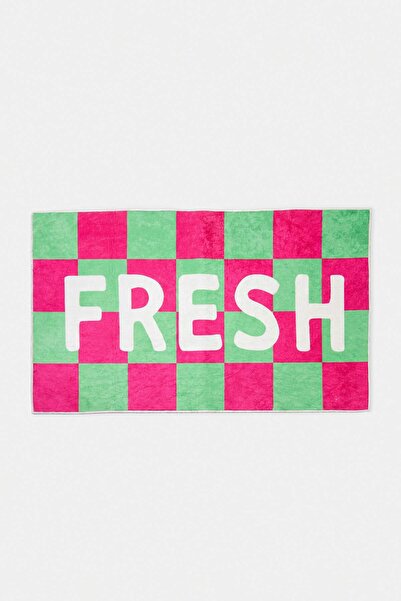 TRENDYOLMİLLA HOME Ψηφιακό χαλάκι μπάνιου Tekli Fresh Written 60x100cm TPHAW2...
