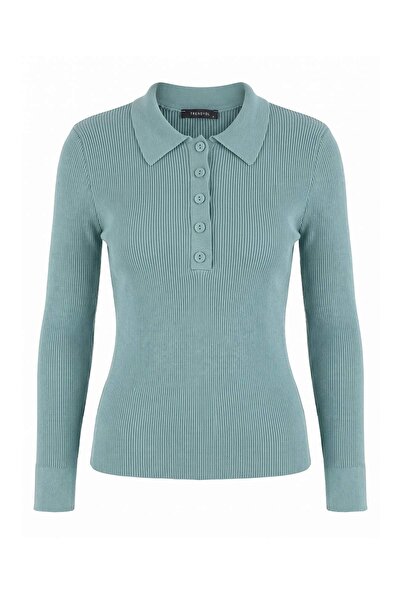 Trendyol Collection Wardrobe Essentials Light Green Premum Yarn/Special Yarn ...