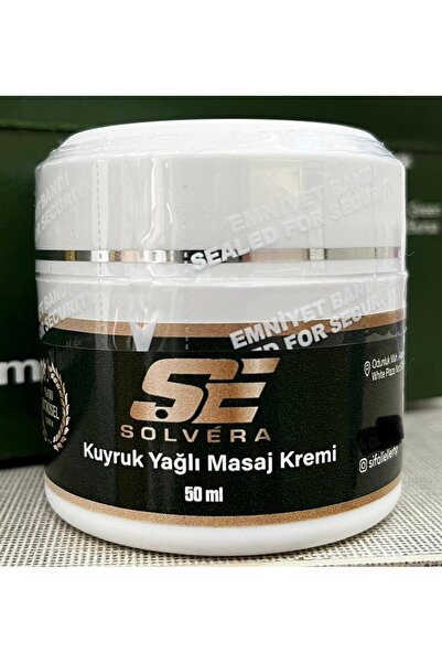 ŞİFALI ELLER SOLVERA KUYRUK YAĞLI MASAJ KREMİ %100 DOĞAL
