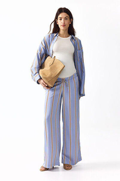 H&M MAMA Büzgü Bağlı Geniş Pantolon