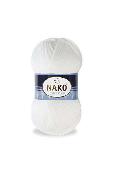 NAKO SPORT WOOL 208 Beyaz