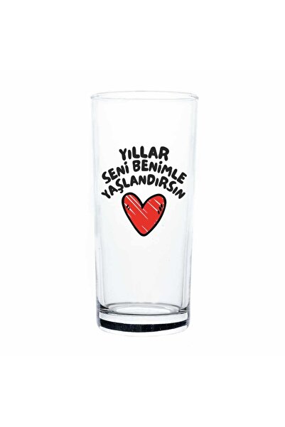 PALTO TASARIM Years Make You Age with Me Raki Glass