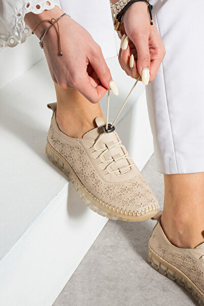 MERVESTORE Elastic Genuine Leather Shoes