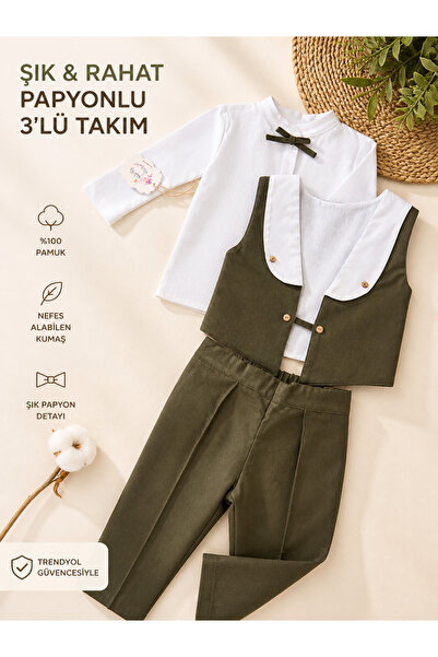 Erkek Bebek 3’lü Takım