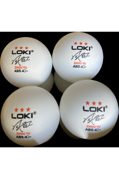 Aurora Loki̇ 3 Star Table Tennis Match Ball (8 Pieces)