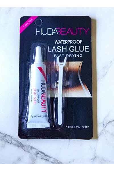 Kezban Tekstil HUDABEAUTY 7gr Kirpik Siyah Yapıştırıcı Waterproof 2 Parça
