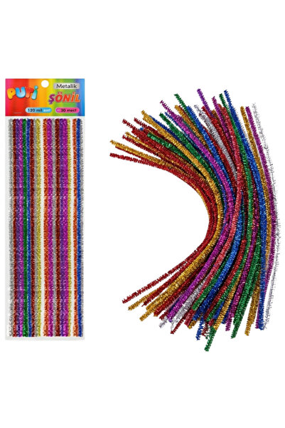 Dağtaş Kırtasiye PUTİ ŞÖNİL 30 CM METALİK